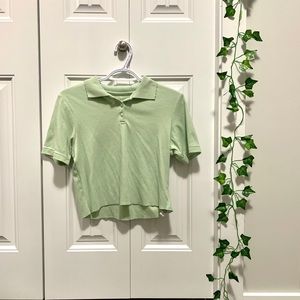 PASTEL green crop top!